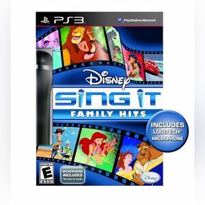 Disney White Video Game Sing It Family Hits